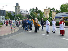 Bittprozession an Christi Himmelfahrt (Foto: Karl-Franz Thiede)